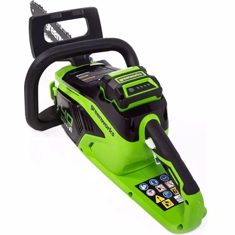 Электропила аккумуляторная Greenworks GD40CS15