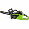 Электропила аккумуляторная Greenworks GD40CS15