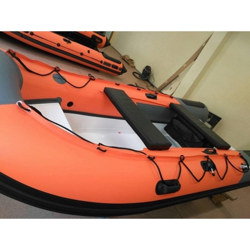 Лодка РИБ Навигатор 380R PRO, оранжевый