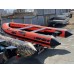 Лодка РИБ Навигатор 450R, оранжевый (закладные)