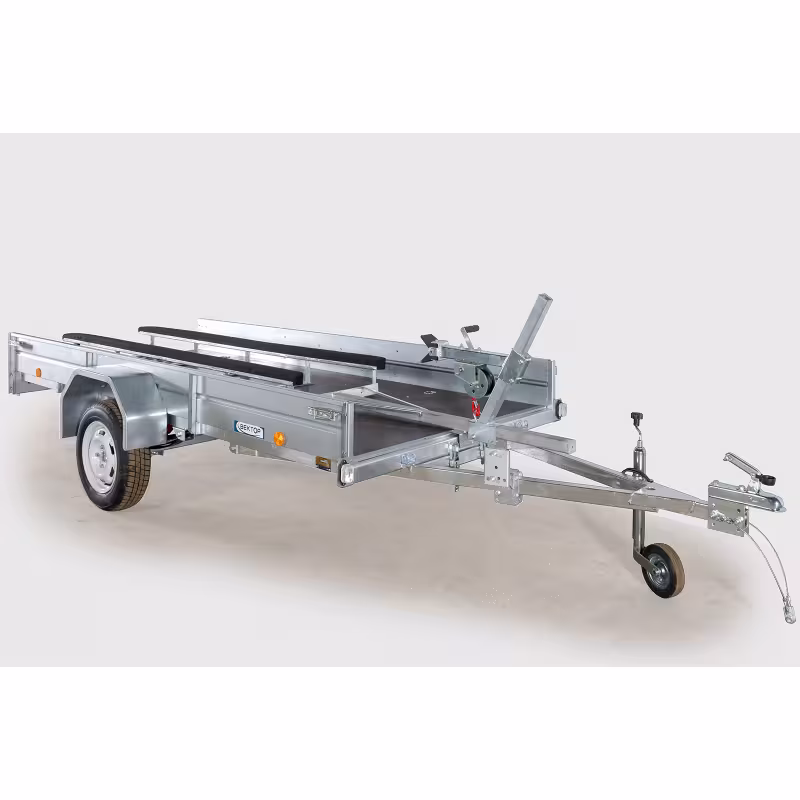 Прицеп бортовой одноосный Вектор ЛАВ 81012, высокий борт