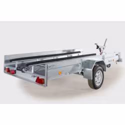 Прицеп бортовой одноосный Вектор ЛАВ 81012, высокий борт