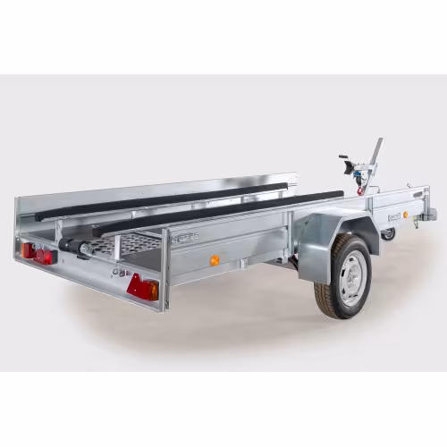 Прицеп бортовой одноосный Вектор ЛАВ 81012, высокий борт