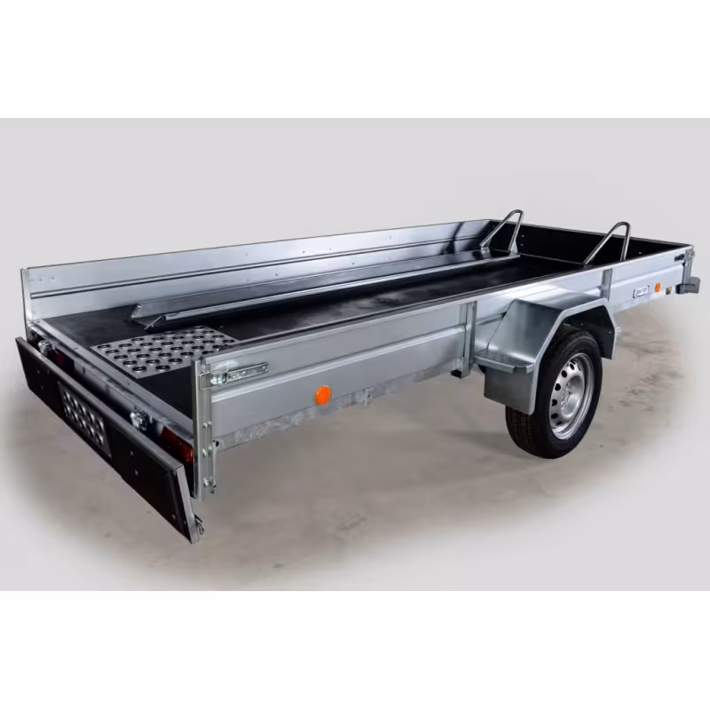 Прицеп бортовой одноосный Вектор ЛАВ 81012, высокий борт