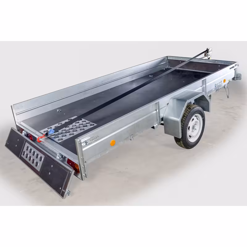 Прицеп бортовой одноосный Вектор ЛАВ 81012, высокий борт