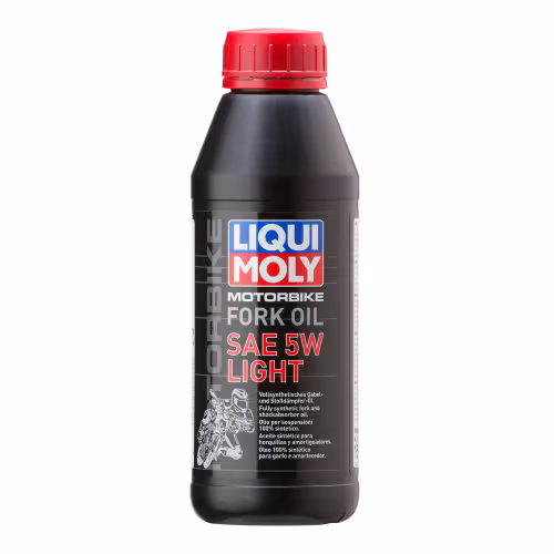 Масло вилочное синтетическое Liqui Moly Motorbike Fork Oil Light 5W, 0.5 л