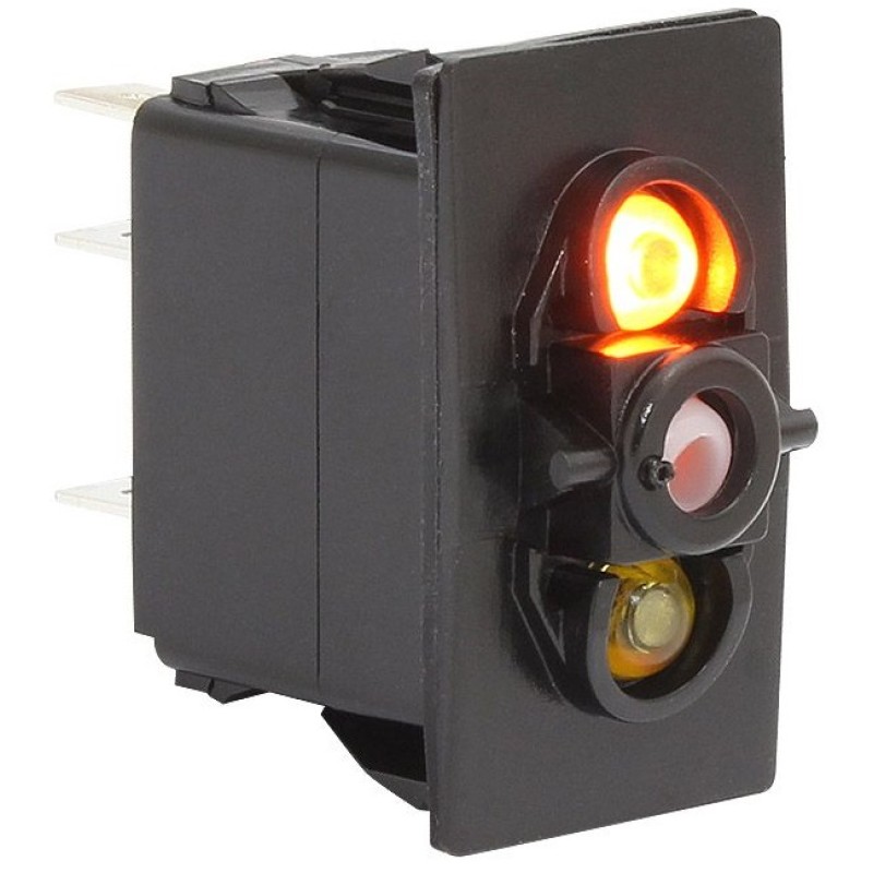 Выключатель клавишный, двухпозиционный, без клавиши