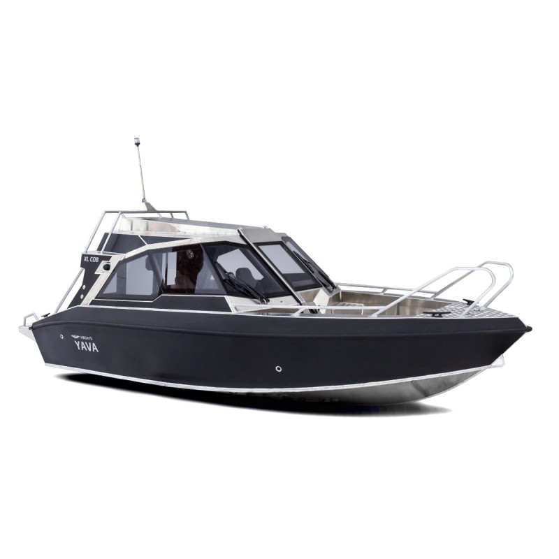 Лодка алюминиевая VBoats Волжанка Yava XL COB