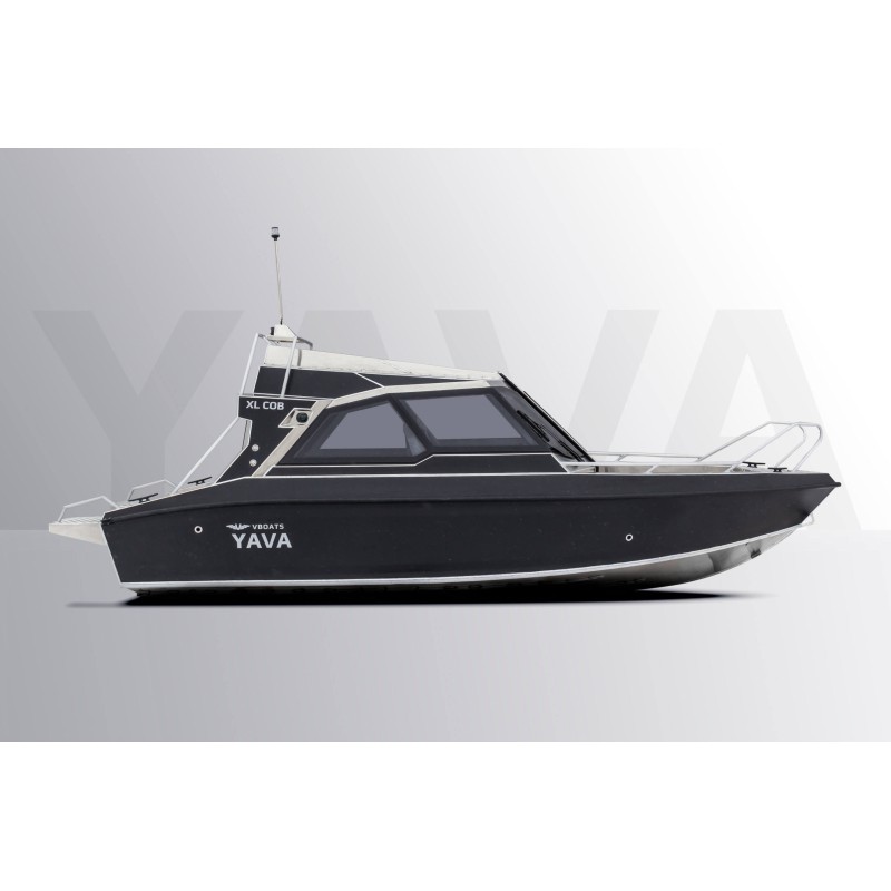 Лодка алюминиевая VBoats Волжанка Yava XL COB