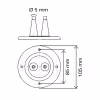 Уплотнитель для двух тросов CanSB 010193BT, 105 мм