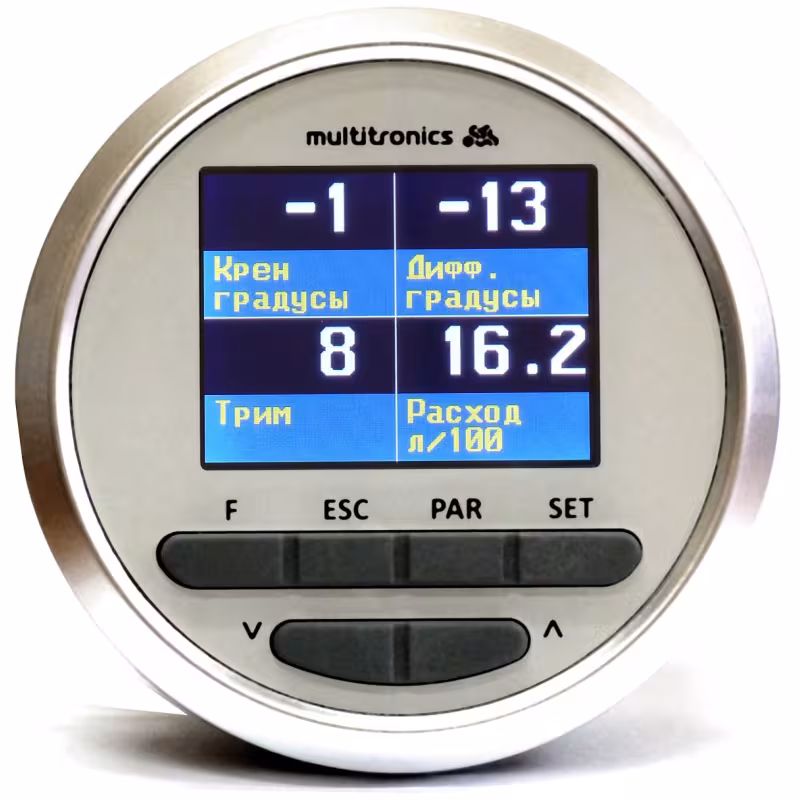 Бортовой компьютер Multitronics CL-650, белый (разъем Suzuki NMEA)