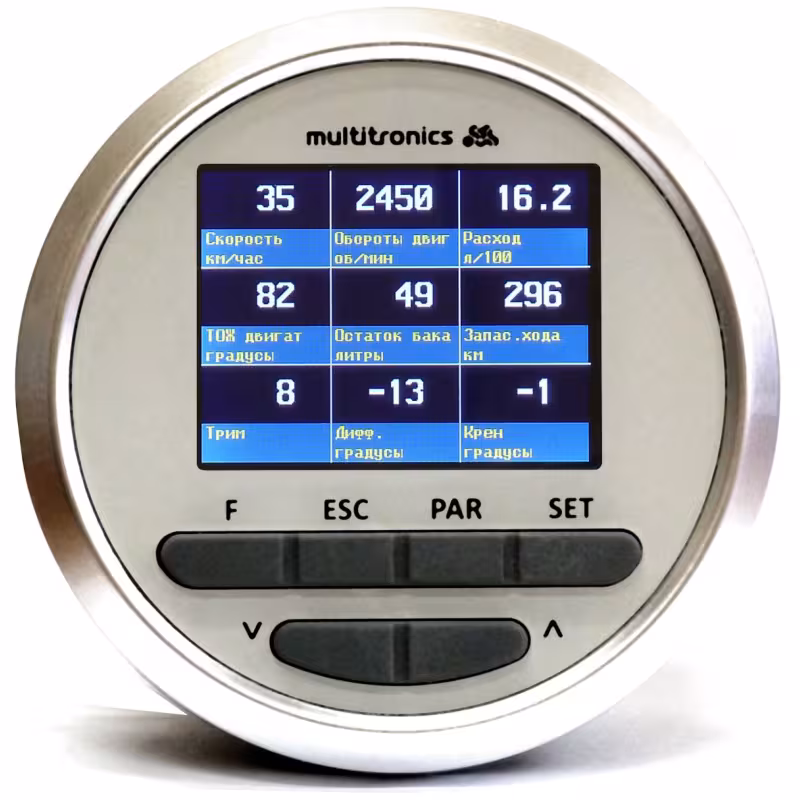 Бортовой компьютер Multitronics CL-650, белый (разъем Suzuki NMEA)