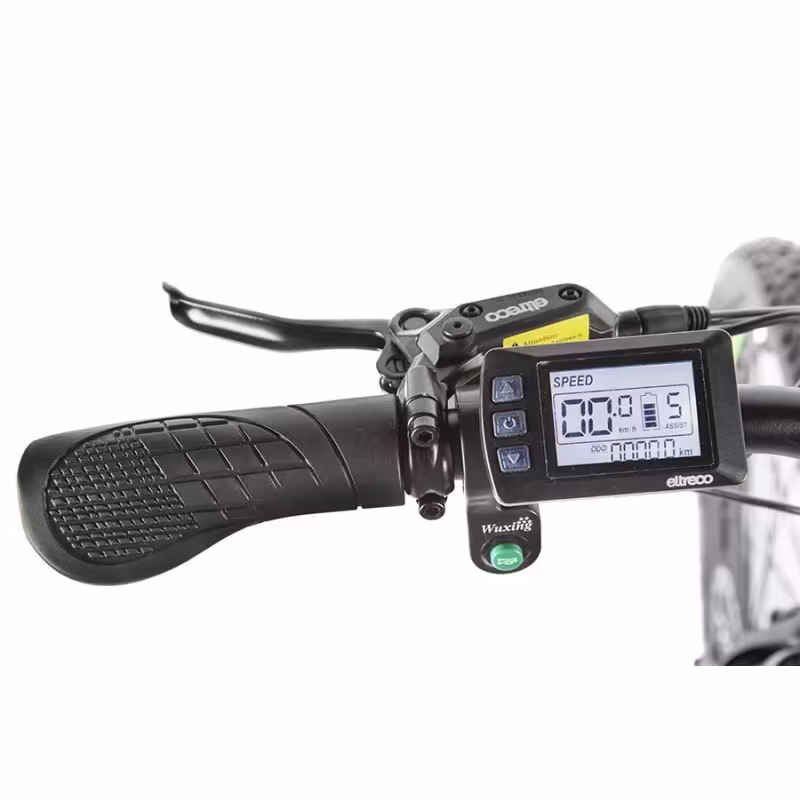 Велогибрид Eltreco XT850 new, черно-синий