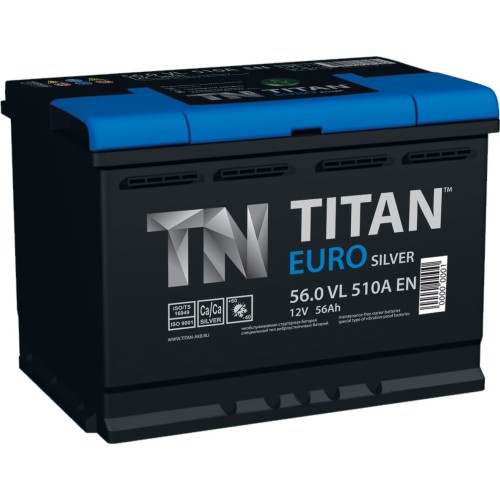 Аккумулятор Titan Eurosilver 56.0 56Ah, 12V