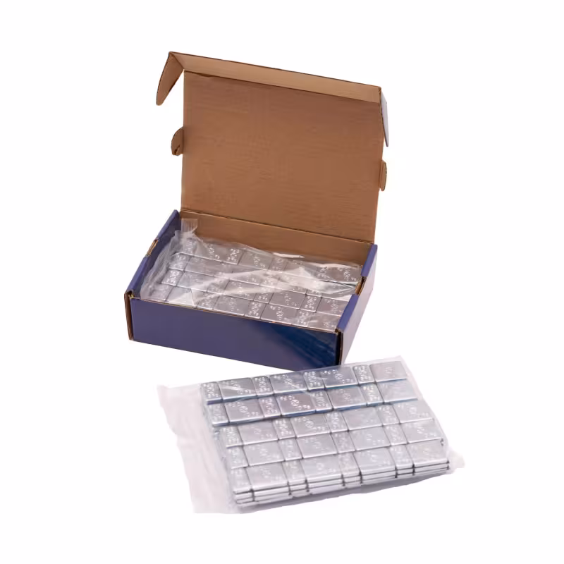 Грузики балансировочные самоклеющиеся Россвик 080202(5и10), 4х5 и 4х10, 50 штук 