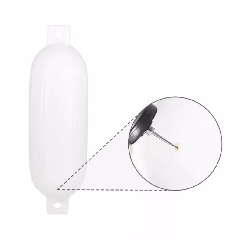 Кранец швартовый G-4/W, 585х170 мм, белый