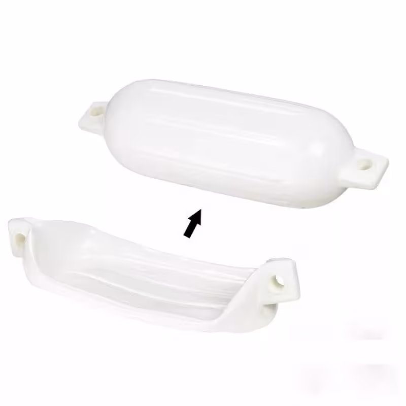 Кранец швартовый G-2, 407х117 мм, белый