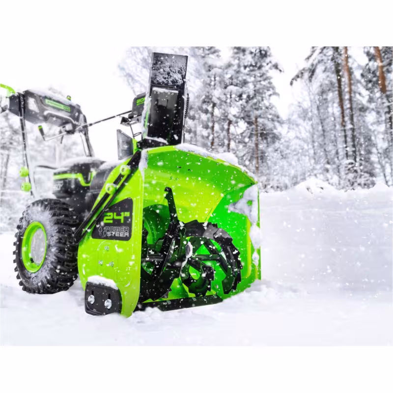 Снегоуборщик аккумуляторный Greenworks GD82ST56k5