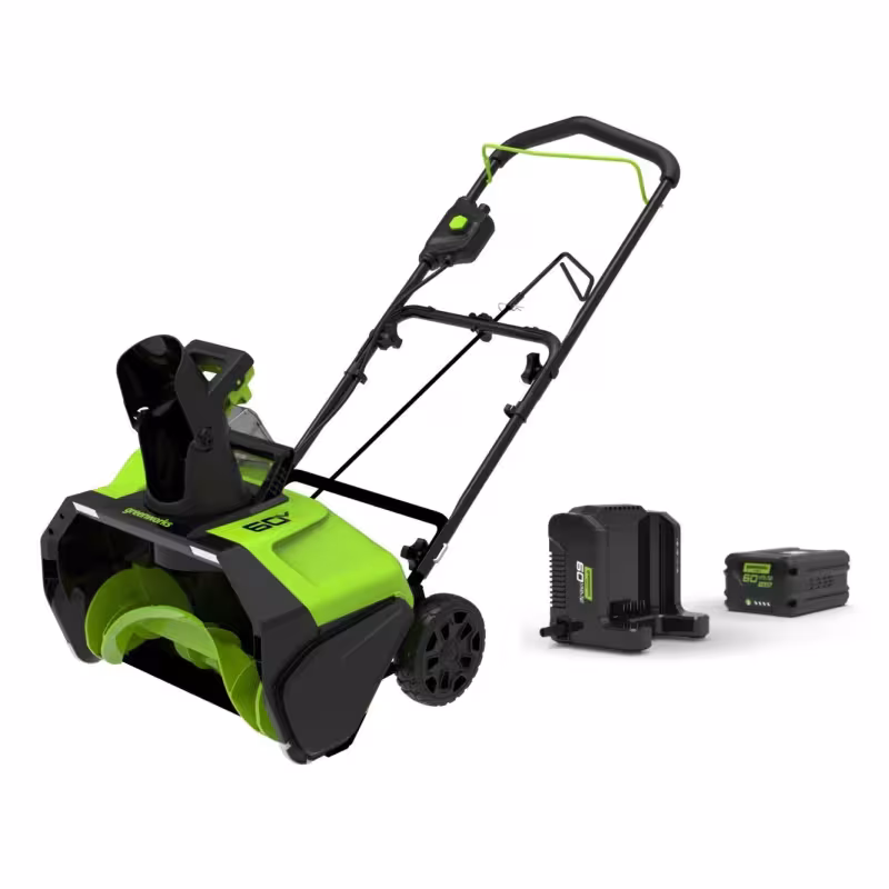 Снегоуборщик аккумуляторный Greenworks GD60PSTK4