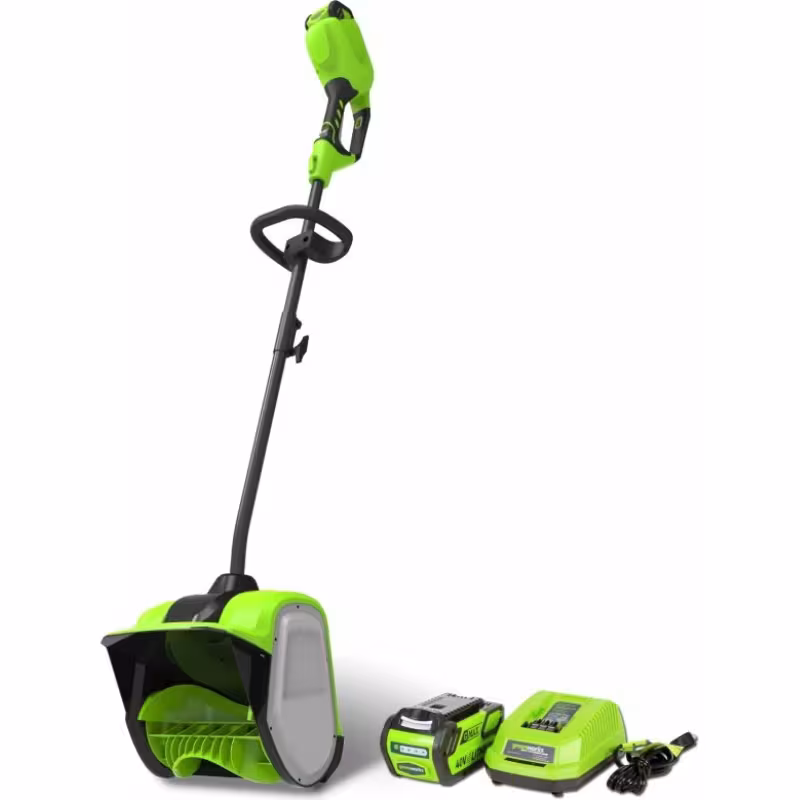 Снегоуборщик аккумуляторный (электролопата) Greenworks GD40SS30K2