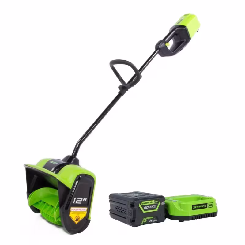 Снегоуборщик аккумуляторный (электролопата) Greenworks GD60SS30K4