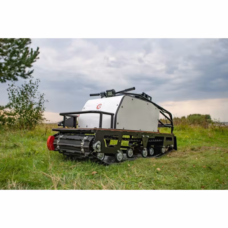 Мотобуксировщик БТС Лонг, 15 л.с., катки, электростартер