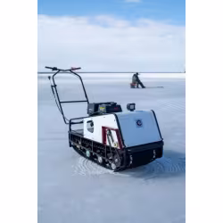 Мотобуксировщик БТС Брат 500, 15 л.с., катки, ручной запуск