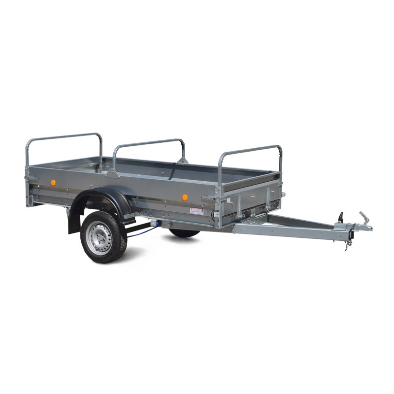 Каркас для прицепа Трейлер Прораб 2,6х1,3 м, 300 мм, гнутый