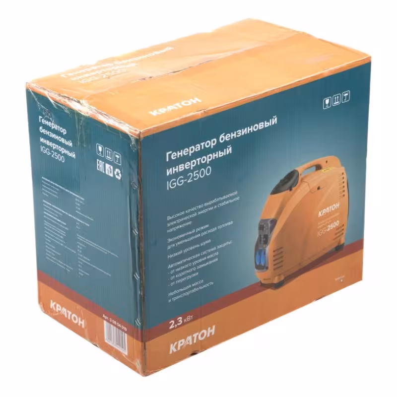 Генератор инверторный бензиновый Кратон IGG-2500