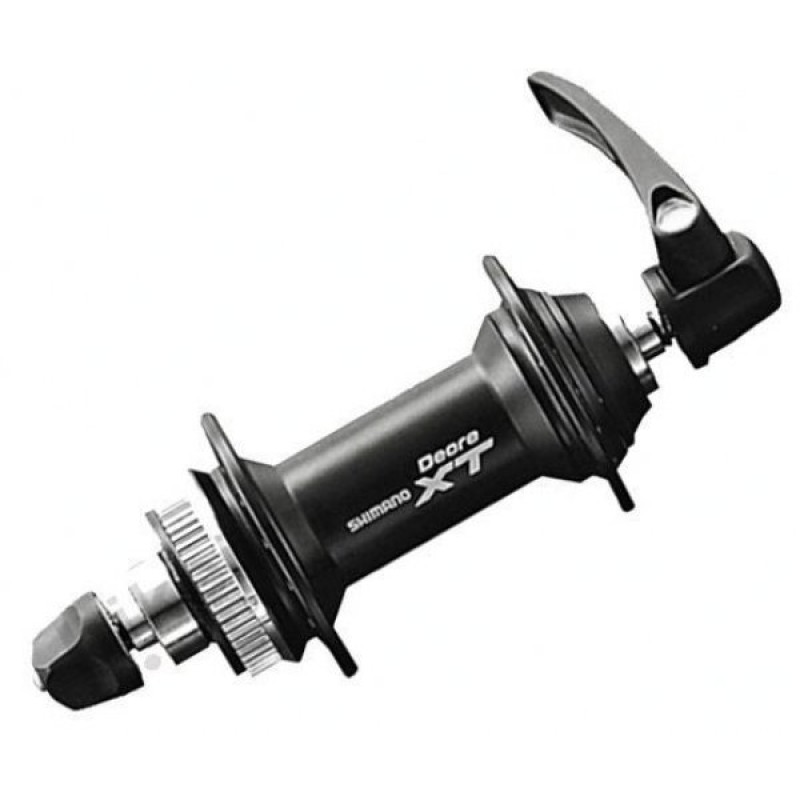 Втулка передняя Shimano Deore XT HB-M775,  130010, 36Н, с эксцентриковым под Centerlock