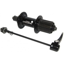 Втулка задняя Shimano Deore FH-M590, 130106, 36Н, с эксцентриковым под Centerlock, черная