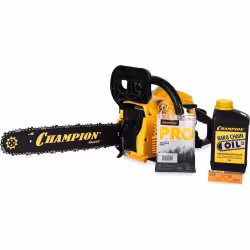 Бензопила Champion 241-16 + масло цепное, свеча, цепь