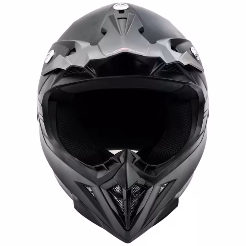 Мотошлем Hizer 615, черный матовый, размер M