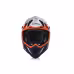 Мотошлем Acerbis X-Track, оранжевый/синий, размер L