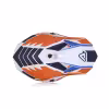 Мотошлем Acerbis X-Track, оранжевый/синий, размер L