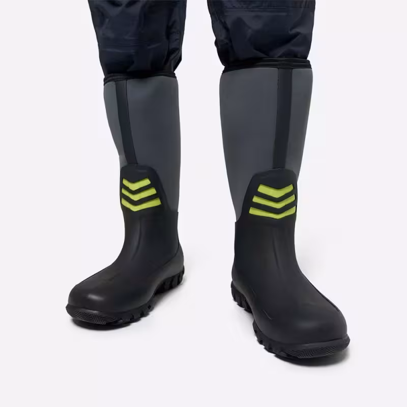 Сапоги мужские Finntrail Outlander 7516 Yellow, черный/желтый, размер 44