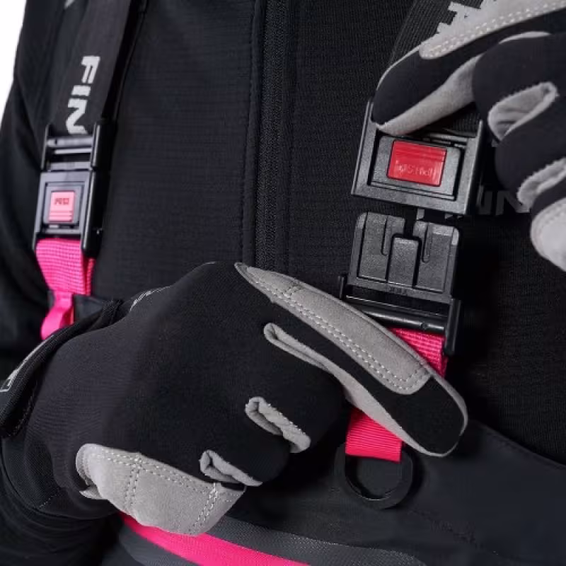 Полукомбинезон-вейдерсы женский Finntrail Rachel BF 5300, мембрана Hard-Tex, черный, размер M/39, 165-175 см