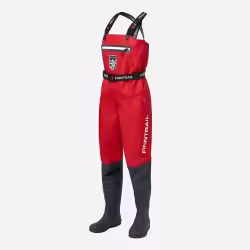 Полукомбинезон-вейдерсы женский Finntrail Rachel BF 5300, мембрана Hard-Tex, Red, размер L/39, 170-180 см