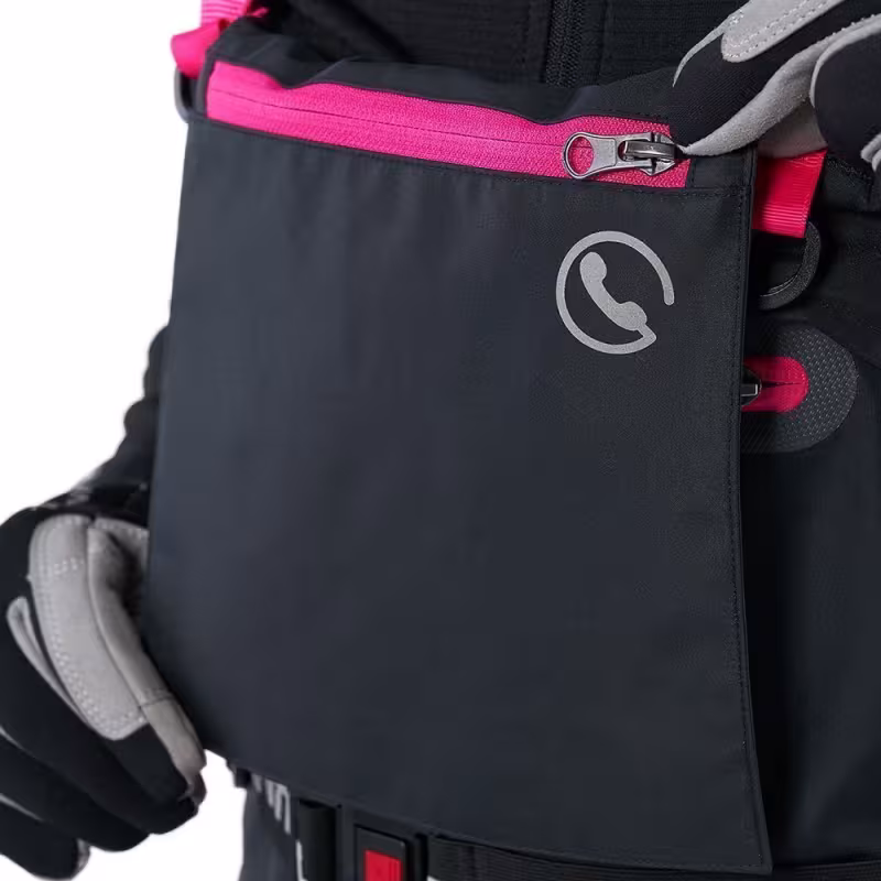 Полукомбинезон-вейдерсы женский Finntrail Rachel 1520, мембрана Hard-Tex, черный, размер 48-50 (L), 170-180 см