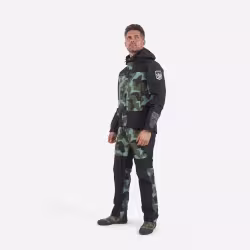 Костюм мужской Finntrail Thor 3420, мембрана Hard-Tex, черный, размер 62-64 (XXXL), 190-200 см