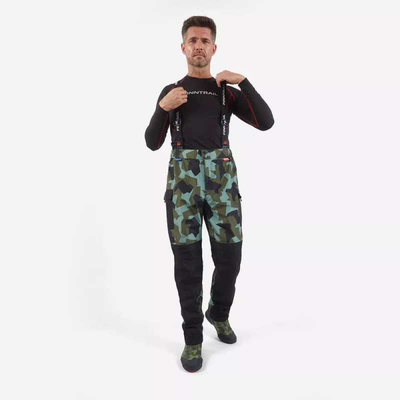 Костюм мужской Finntrail Thor 3420, мембрана Hard-Tex, черный, размер 62-64 (XXXL), 190-200 см