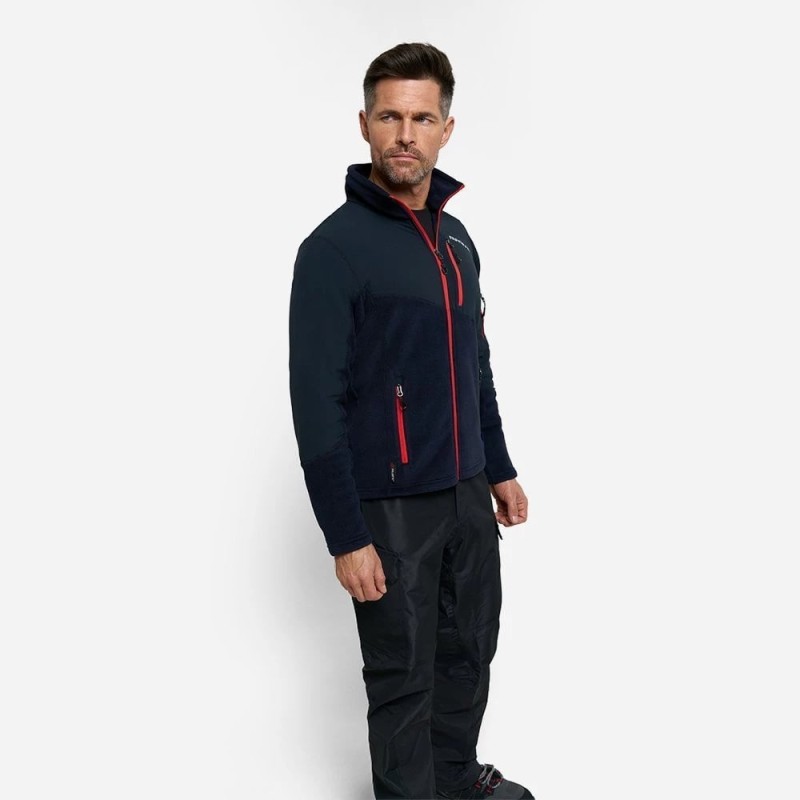 Толстовка мужская Finntrail Polar 1391, флис, черный, размер 54-56 (XL), 180-190 см