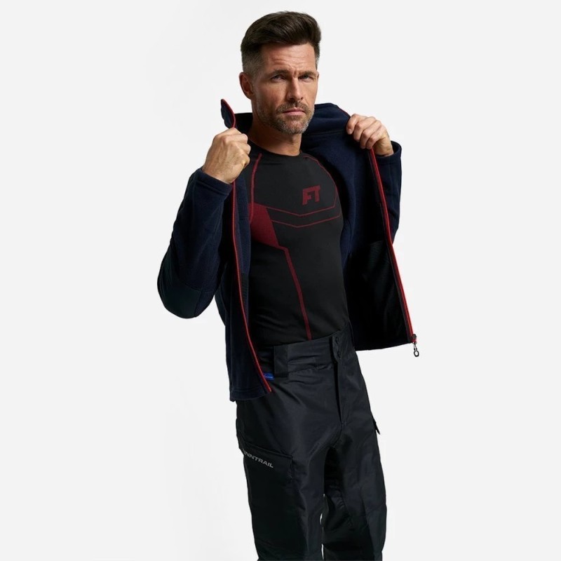 Толстовка мужская Finntrail Polar 1391, флис, черный, размер 54-56 (XL), 180-190 см