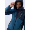 Куртка мужская Finntrail Softshell Nitro 1320, ткань Софтшелл, синий, размер 62-64 (XXXL), 190-200 см