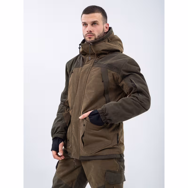 Костюм мужской Triton Gear Gorka PRO -15, ткань Норвегия, коричневый, размер 44-46, 170-176 см