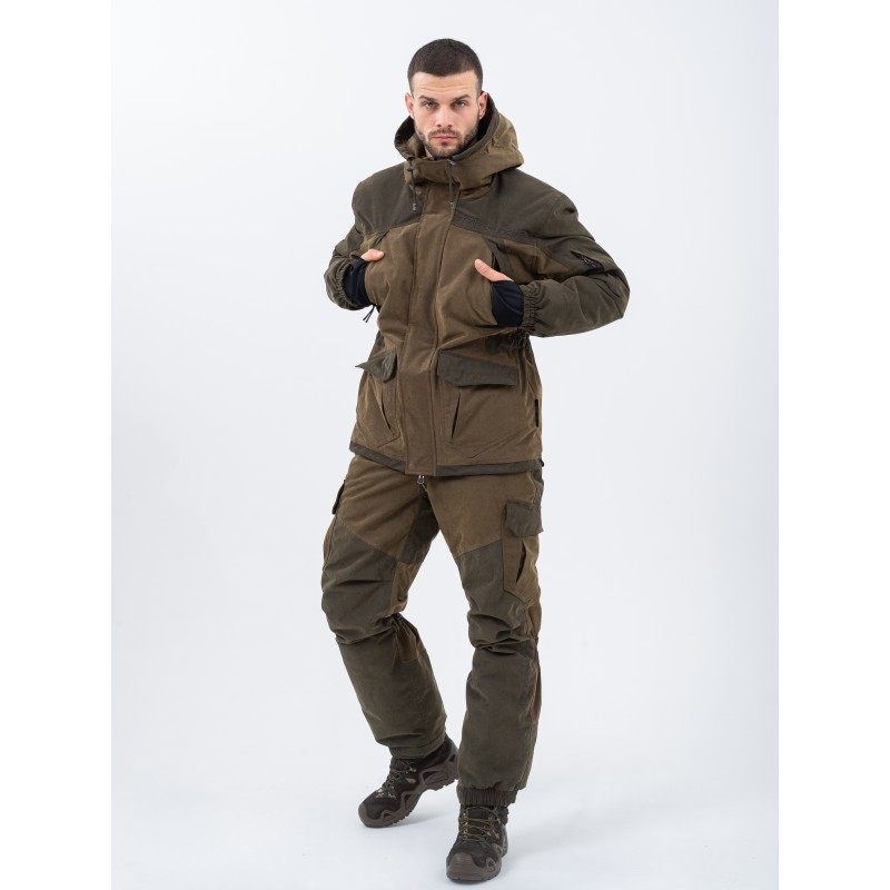 Костюм мужской Triton Gear Gorka PRO -15, ткань Норвегия, коричневый, размер 44-46, 170-176 см