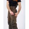 Костюм мужской Triton Gear Gorka PRO -15, ткань Норвегия, коричневый, размер 52-54, 182-188 см