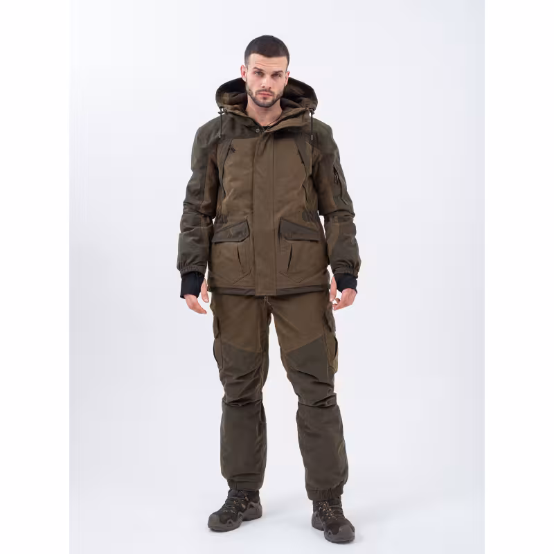 Костюм мужской Triton Gear Gorka PRO -15, ткань Норвегия, коричневый, размер 52-54, 182-188 см