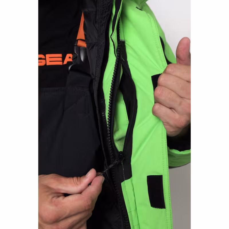 Костюм мужской Triton Stan Pro -45 ПК, ткань Таслан, цвет черный/салатовый, размер 44-46 (S), 170-176 см