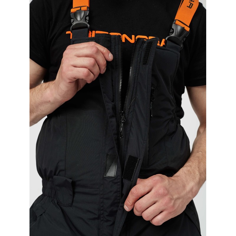 Костюм мужской Triton Solid Pro -45 ПК, ткань Таслан, цвет cеро-черный, размер 52-54 (L), 170-176 см